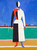 Kazimir Malevich - Woman with rake 1930 Poster Canvas Movie Film Print A0 A1 A2
