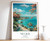 5_Negril Print, Negril Travel Poster, Jamaica Travel Poster, Caribbean Print, Tr