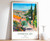5_Damascus Print, Damascus Travel Poster, Middle East Travel Print, Islamic Deco