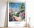 5_Oman Print, Oman Travel Poster, Middle East Travel Print, Islamic Decor, Gift