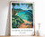 6_Dominican Republic Print, Dominican Republic Travel Poster, Caribbean Print, F