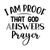 I Am Proof That God Answers Prayer-01 Poster Canvas Movie Film Print A0 A1 A2 A3