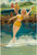 PinUp Girl - FREDERIC KIMBALL MIZEN The Water Skier Poster Canvas Movie Film Pr