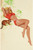 PinUp Girl - BILL RANDALL with Playful Raccoon Poster Canvas Movie Film Print A0