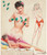 PinUp Girl - EARL MACPHERSON Christmas Eve 1951 Poster Canvas Movie Film Print