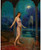 PinUp Girl - FRANK ROBERT HARPER Arabian Princess Poster Canvas Movie Film Print