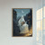 Ghost playing guitar under the moon art print - Nostalgia dark academia spooky c