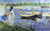Edouard Manet - The Seine at Argenteuil - 1874 Poster Canvas Print Art Paintin