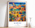 7_Kuwait Print, Kuwait Travel Poster, Middle Eastern Poster, Islamic Decor, Midd
