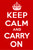 Keep Calm and Carry On Poster Canvas Movie Film Print A0 A1 A2 A3 A4 A5 A6 Art W