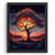 Love Tree Art Print Magical Tree Wall Art Digital Painting Colourful Tree Art (3