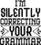 I m Silently Correcting Your Grammar Poster Canvas Movie Film Print A0 A1 A2 A3