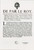 1713 Lutte contre les religionnaires, Fight against the religionnaires, Post Ar