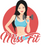 Miss fit illustration t-Shirt design Poster Canvas Movie Film Print A0 A1 A2 A3