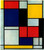 Piet Mondrian - Electric Colour blocking- upsclaed Poster Canvas Movie Film Prin