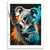 Koala Colourful Art Print Nursery Wall Art Framed Koala Animal Koala Print (2) P