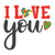 i love you-01 Poster Text for you Canvas Print A0 A1 A2 A3 A4 A5 A6 Art Wall Dec