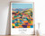 12_Lapaz Print, Lapaz Travel Poster, Bolivia Travel Print, Tropical Decor, Botan