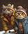 Regal Pet Portrait Custom Dog Portrait Royal Pet Portrait Royal Cat Portrait Pet
