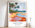 7_Suriname Print, Suriname Travel Poster, South America Wall Travel Print, Tropi
