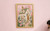 English Pink Fairytale Cottage Coquette Colourful Art Print - Unframed A6 A5 A4