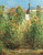Monet- The Steps at Vetheuil Poster Canvas Movie Film Print A0 A1 A2 A3 A4 A5 A6