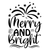 Merry and bright-01 Sarcastic Poster Canvas Print A0 A1 A2 A3 A4 A5 A6 Art Wall
