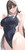 Navy Blue Competition Swimsuit Anime E Girl Poster Canvas Movie Film Print A0 A1