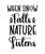 When Snow Falls Nature Listens Poster Canvas Movie Film Print A0 A1 A2 A3 A4 A5