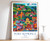 10_Port-Au-Prince Print, Port-Au-Prince Travel Poster, Haiti Travel Poster, Cari