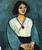 Henri Matisse - Woman in Green with a Carnation Poster Canvas Movie Film Print A