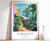 5_Fortaleza Print, Fortaleza Travel Poster, Brazil Travel Print, Tropical Decor,