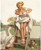 Gil Elvgren - Pinup Girl - Worth a Gander 1951 Poster Canvas Movie Film Print A0