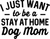 0011 StayHomeDogMom Funny Poster Design Canvas Motivation Print A0 A1 A2 A3 A4 A