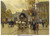 EDOUARD LEON CORTES (French 1882 - 1969). The Madeleine, 1905 Poster Canvas Movi