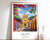 11_Leon Print, Leon Travel Poster, Nicaragua Travel Print, Tropical Decor, Botan