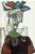 Pablo Picasso - Seated woman in a hat 05.1939 Poster Canvas Movie Film Print A0