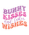 Bunny Kisses And Easter Wishes-01 Poster Canvas Movie Film Print A0 A1 A2 A3 A4