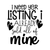 I Need Your Listing I Already Sold All Of mine-01 (3) Poster Text for you Canvas