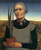1929 Grant Wood Femme a la plante Woman with Plant American painting Art Gallery