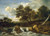 RuisdaelvanJacob-Waterfall-Sun Poster Canvas Movie Film Print A0 A1 A2 A3 A4 A5