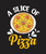 a slice of pizza Fun Gift Poster Canvas Print A0 A1 A2 A3 A4 A5 A6 Art Wall Deco
