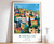 3_Ramallah Print, Ramallah Travel Poster, Islamic Decor, Islamic Art, Islamic Po