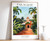 1_Paraguay Travel Poster, Paraguay Print, South America Travel Art, South Americ