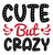 Cute But Crazy-01 Poster Canvas Movie Film Print A0 A1 A2 A3 A4 A5 A6 Art Wall D
