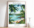 2_Panama Print, Panama Travel Poster, North America Travel Poster, Tropical Deco