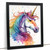 Rainbow Unicorn Wall Print Unicorn Art Cute Nursery Poster Picture Unicorn Print