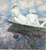 Monet- On the Boat Poster Canvas Movie Film Print A0 A1 A2 A3 A4 A5 A6 Art Wall