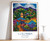13_Colombia Print, Colombia Travel Poster, South America Travel Art, Tropical De