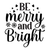 Be merry and bright-01 Poster Made to Order Canvas Print A0 A1 A2 A3 A4 A5 A6 Ar